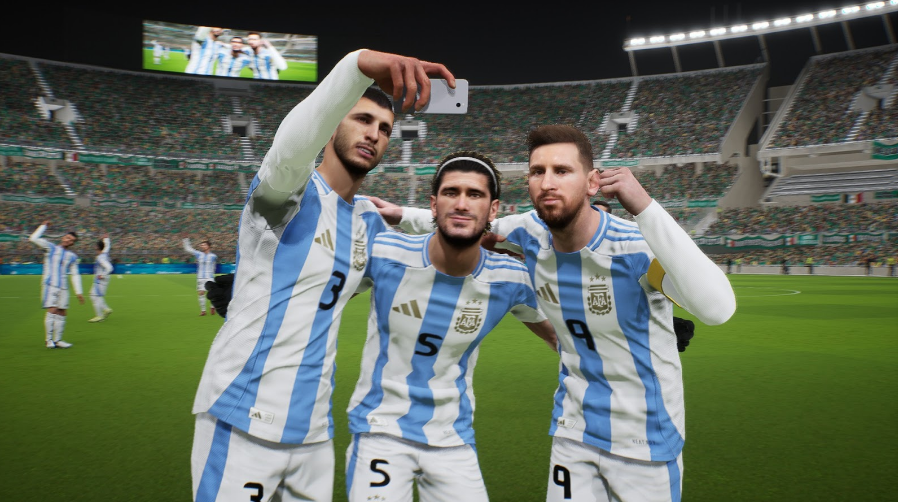 Селфи лидеров сборной Аргентины после выхода в финал Кубка Америки-2024