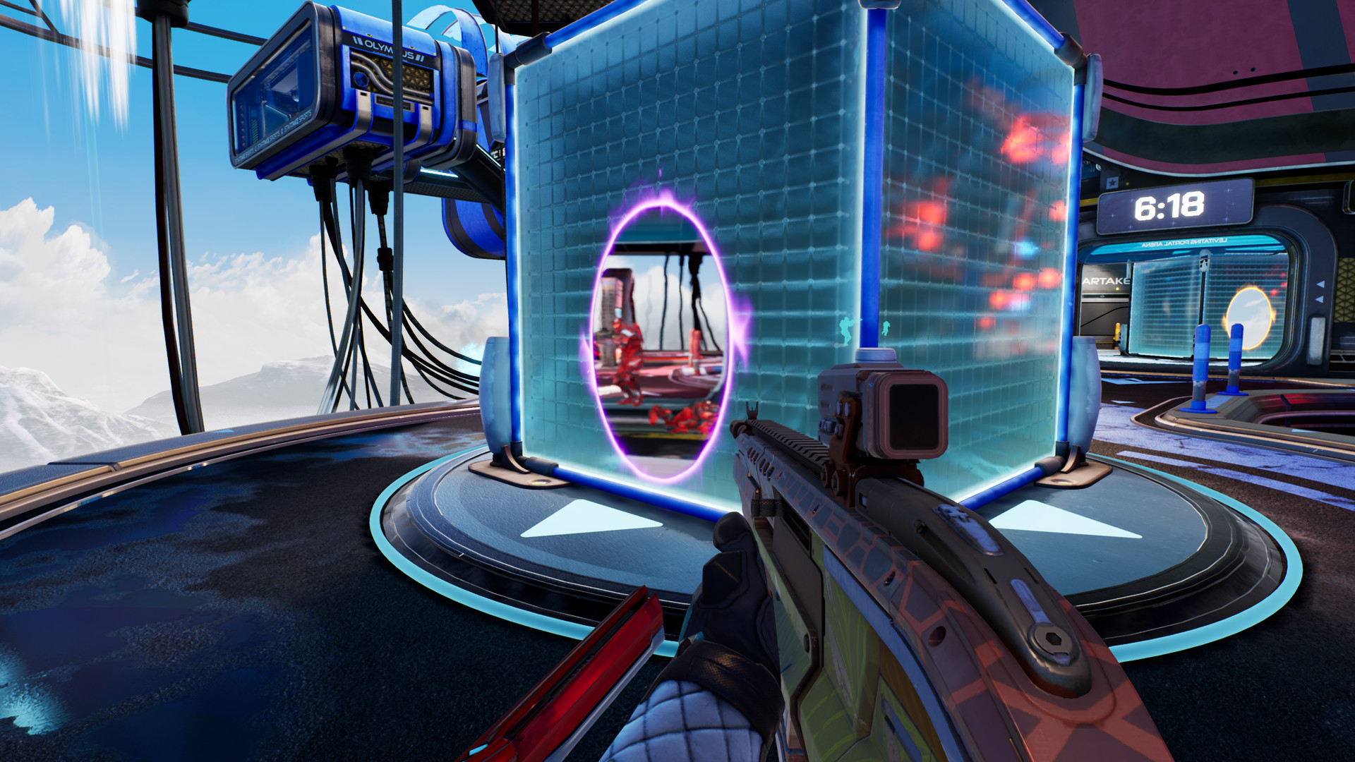 Прощальный хотфикс для Splitgate исправляет визуальные и геймплейные сбои