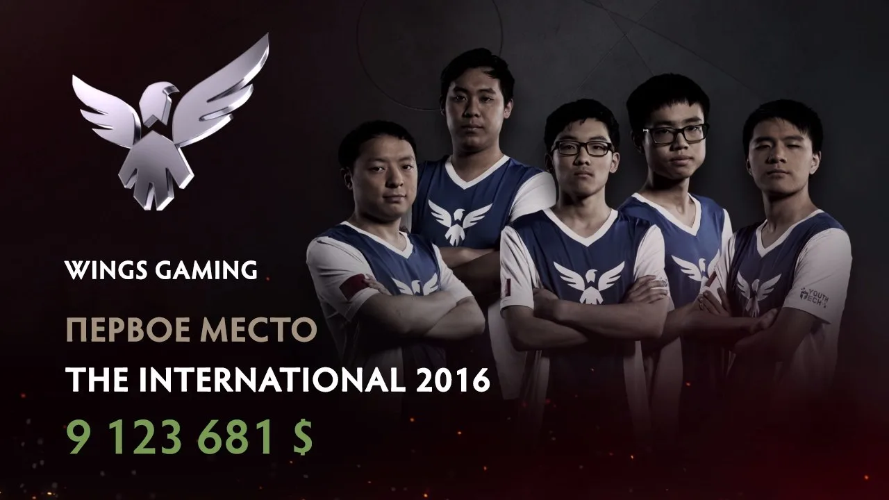 Wings Gaming выиграла The International 2016
