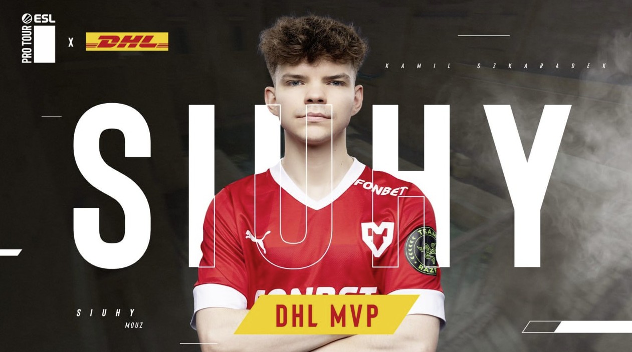 Siuhy забрал титул MVP на ESL Pro League Season 19