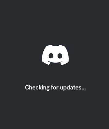 Discord при попытке загрузки в России «зависает» на пункте Checking for updates