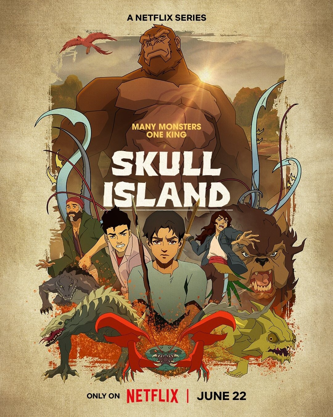 Постер сериала «Остров черепа»