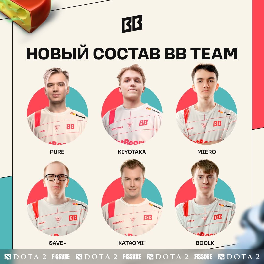 Новый сотсав BetBoom Team