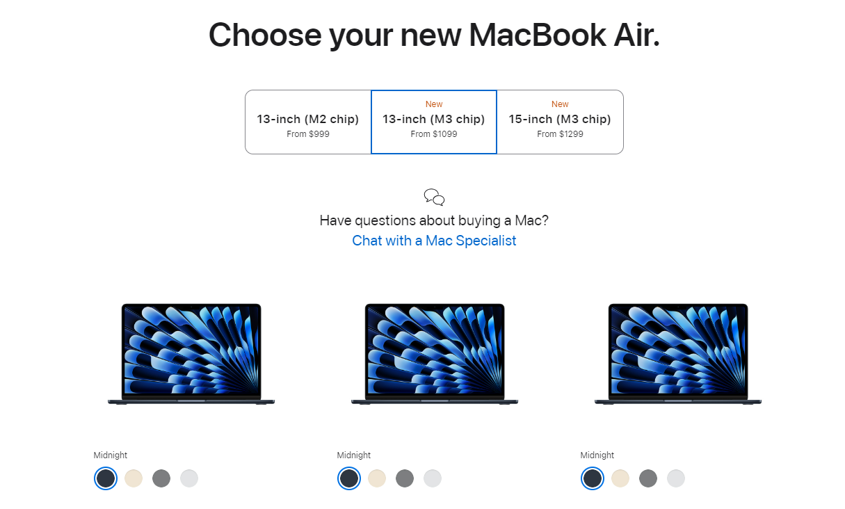 MacBook Air на M3