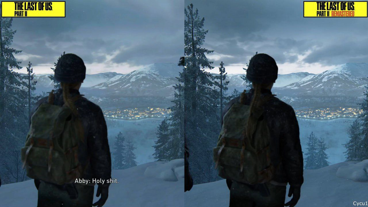 Энтузиаст сравнил графику ремастера The Last of Us Part II с оригинальной игрой