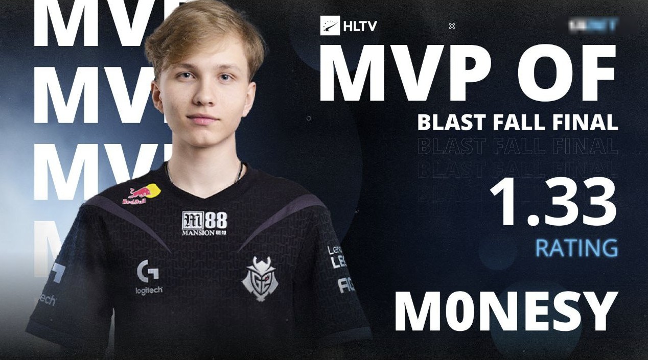 M0NESY – MVP турнира BLAST Premier: Fall Final 2024