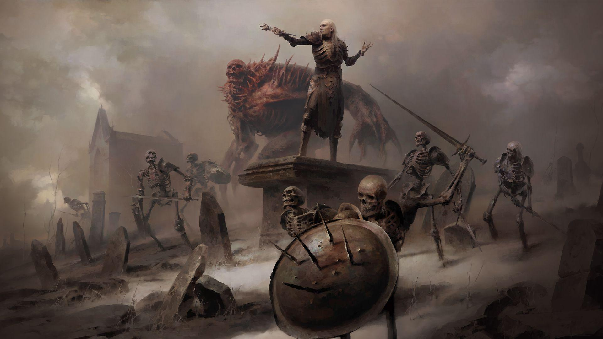 Официальный арт для Diablo IV