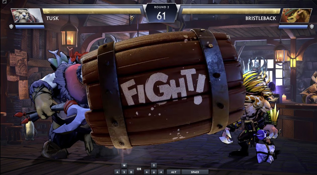 «Выбери своего бойца» – Valve выпустила режим для Dota 2 в духе Street Fighter