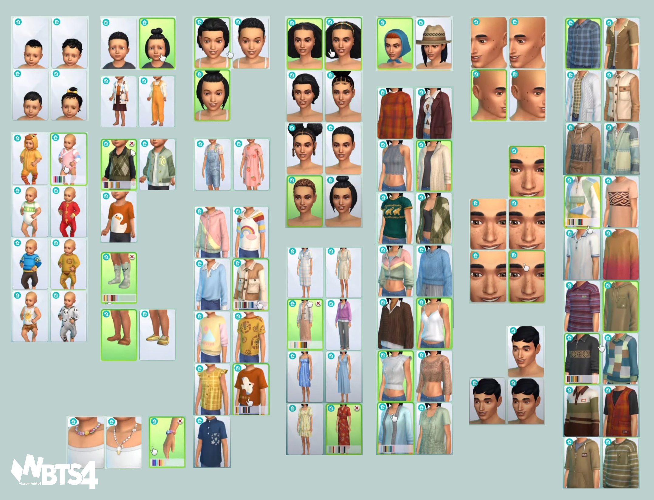 Обновление Для Sims 4: Младенцы, Моды, КАС, Дополнение «Жизненный.