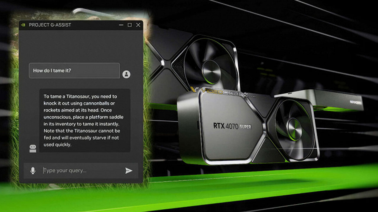 Nvidia представила ИИ-помощника Project G-Assist