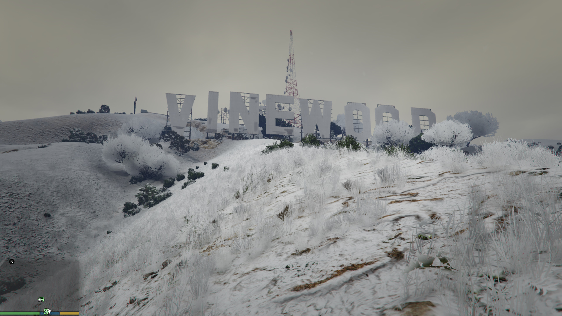 Мод на снег в GTA 5