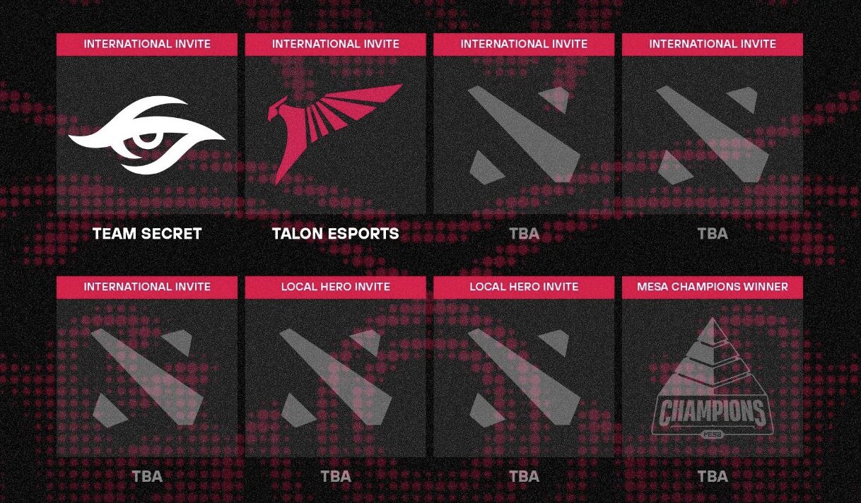 Team Secret и Talon Esports в декабре выступят на турнире в Монголии