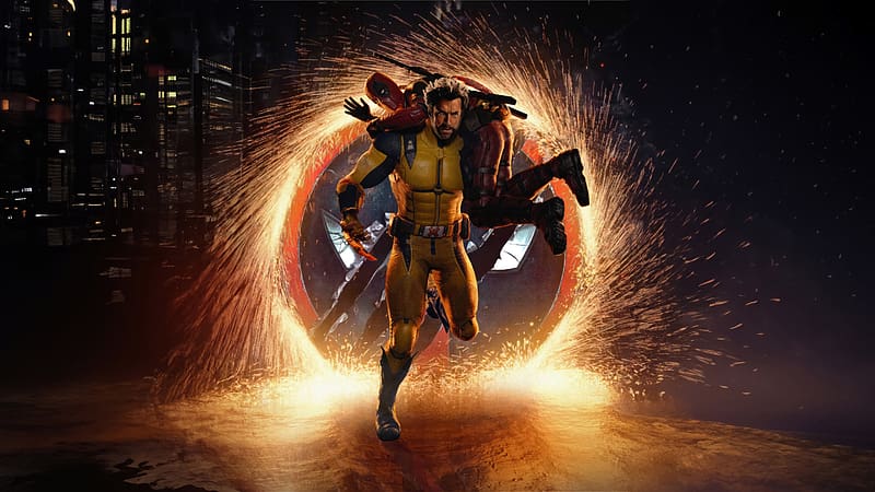 Marvel опубликовала новые постеры к фильму «Дэдпул и Росомаха»