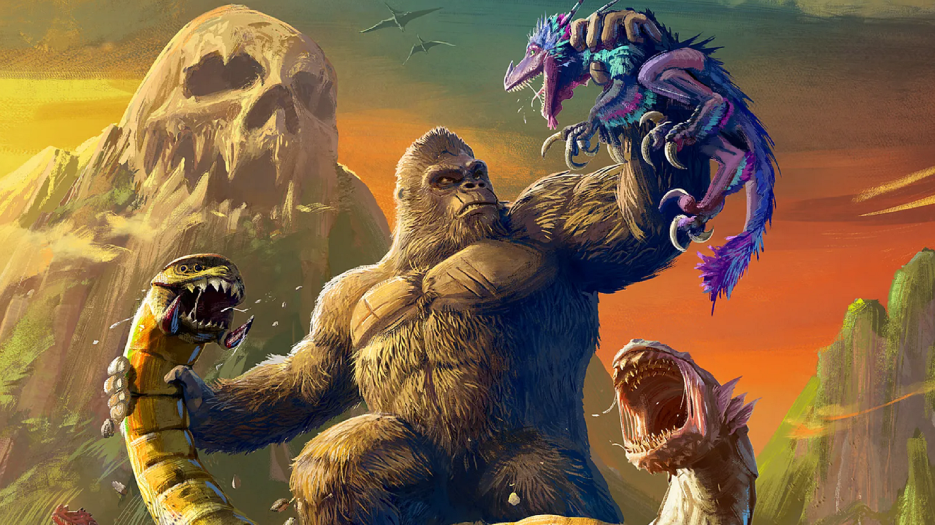 Анонсирован экшен Skull Island: Rise of Kong про Кинг-Конга – игрокам не понравился трейлер