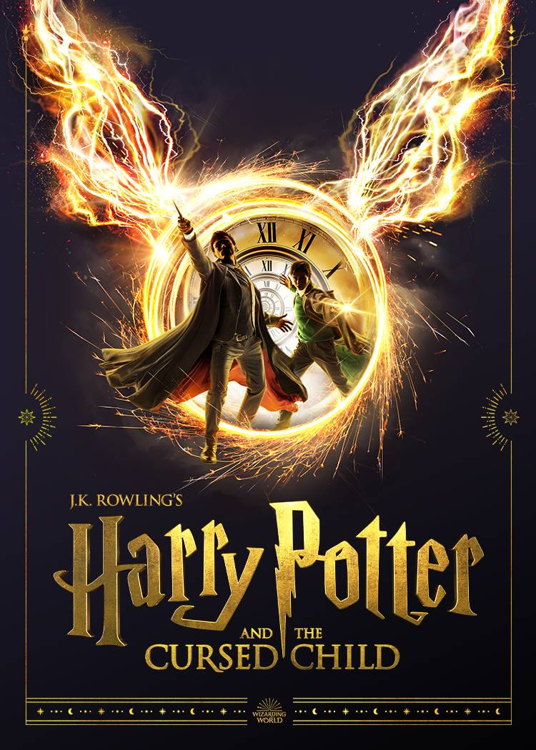 Постер постановки «Гарри Поттер и проклятое дитя»