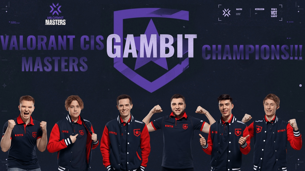 Gambit попала в группу с Secret, Crazy Raccoon и Team Vikings на VALORANT Champions 2021
