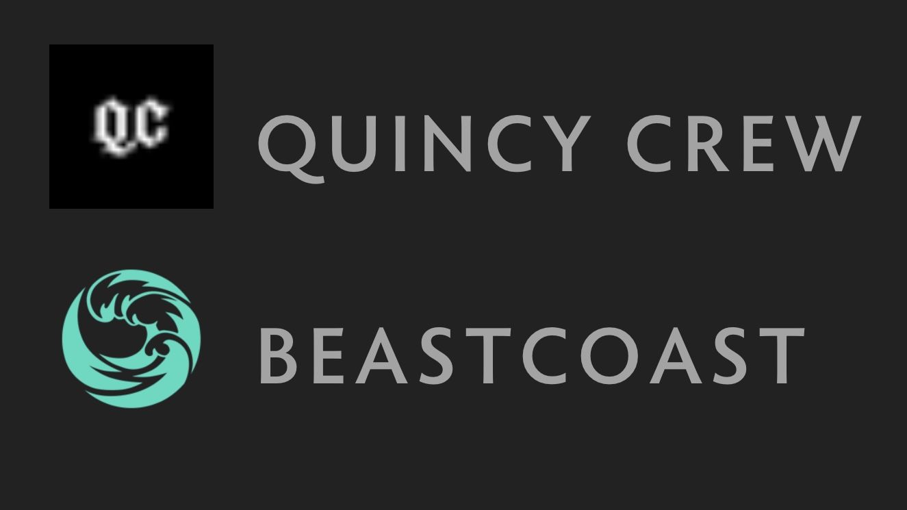 Quincy Crew — Beastcoast: прямая трансляция Group Stage на The International 10