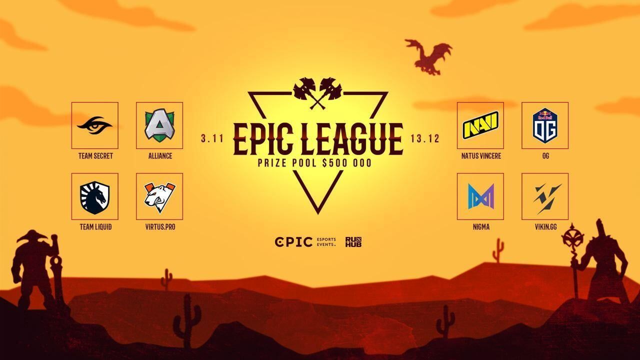 EPIC League по Dota 2 — самый популярный турнир по часам просмотра в 2020 году