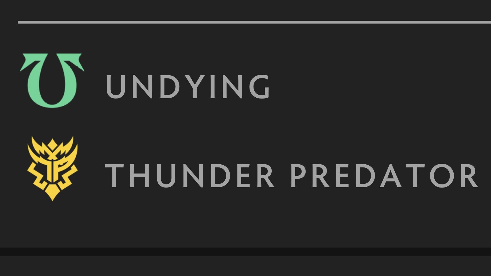 Team Undying — Thunder Predator: прямая трансляция Group Stage на The International 10