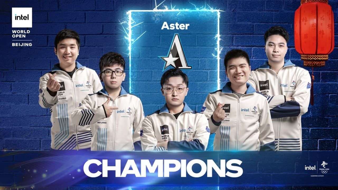Aster стала чемпионом Intel World Open Beijing 2022