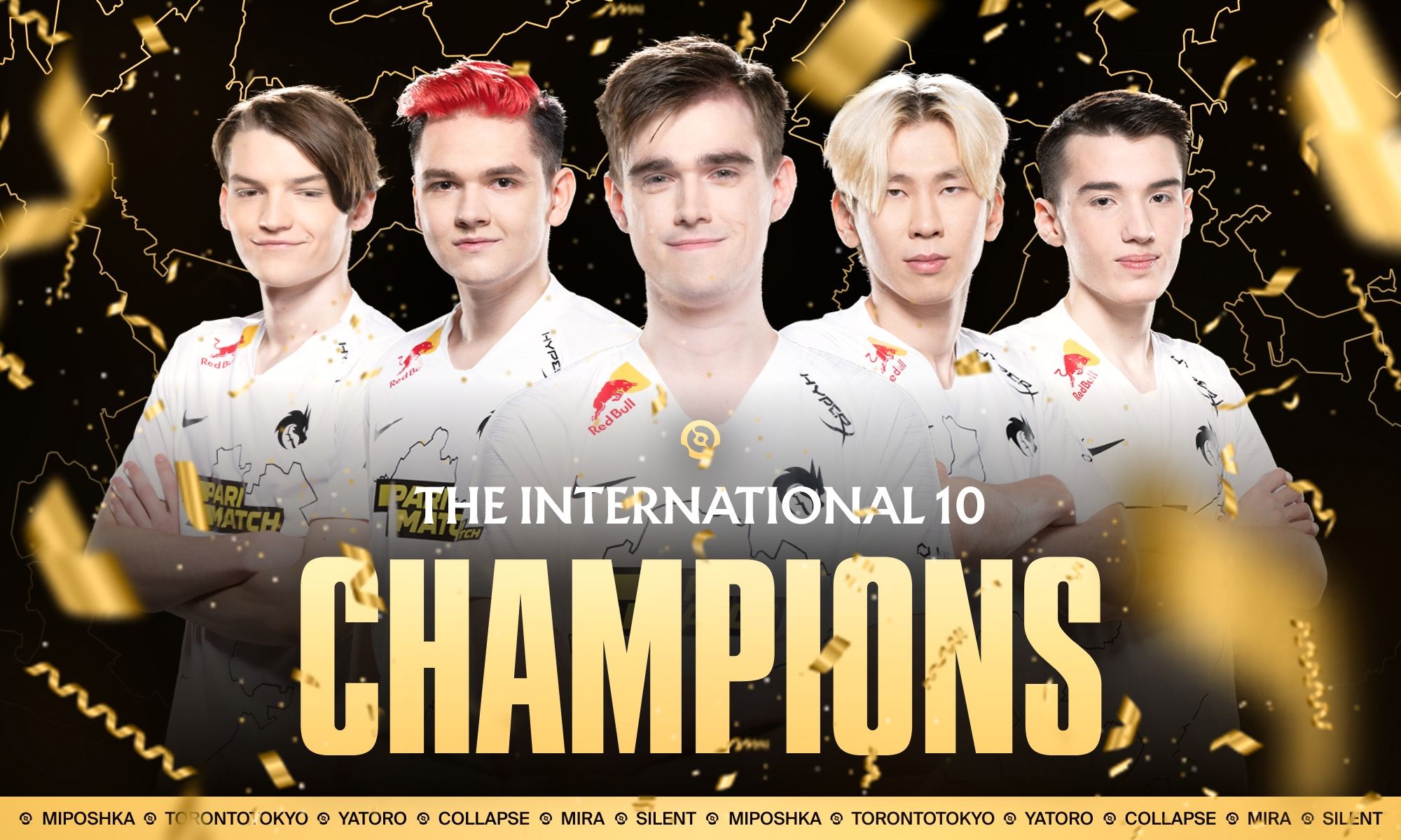 Team Spirit — чемпион The International 10