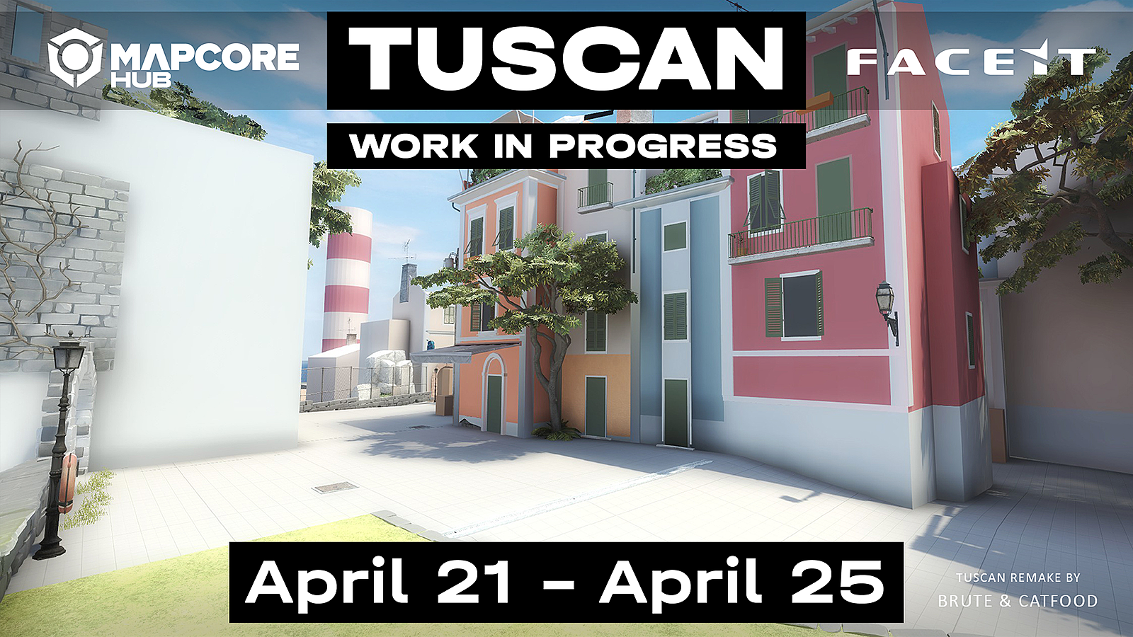 Карта Tuscan для CS:GO стала доступна на FACEIT