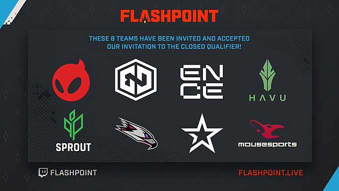 Complexity, ENCE и ещё шесть команд получили первые приглашения на Flashpoint Season 3