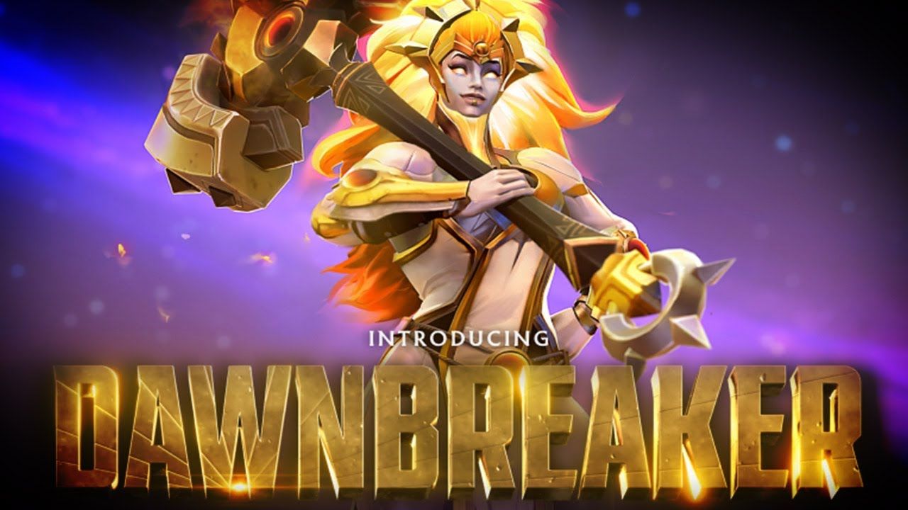Dawnbreaker добавлен в соревновательный режим Dota 2