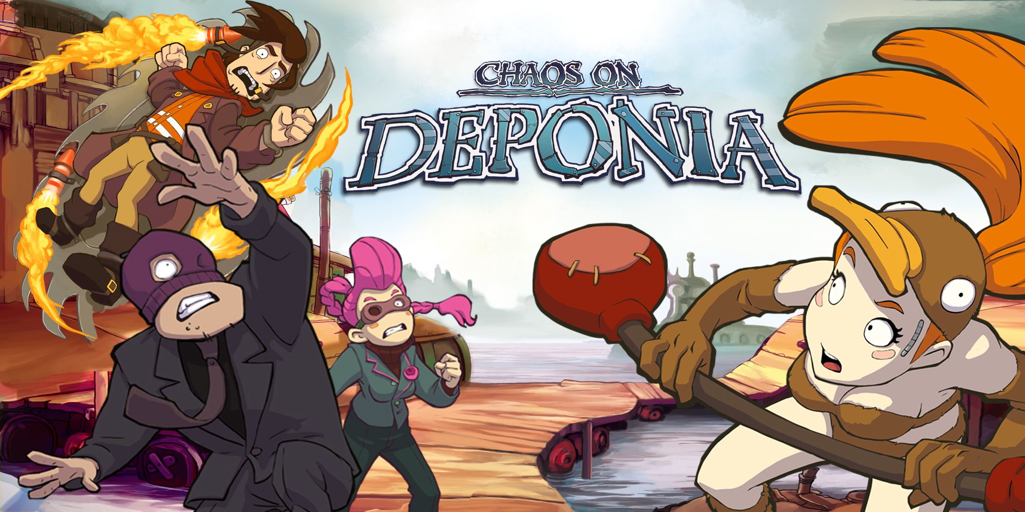 Игра Deponia: Chaos on Deponia