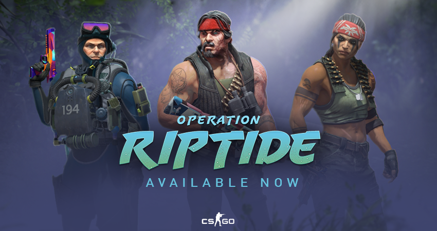 В CS:GO добавили новую операцию Riptide и несколько игровых режимов
