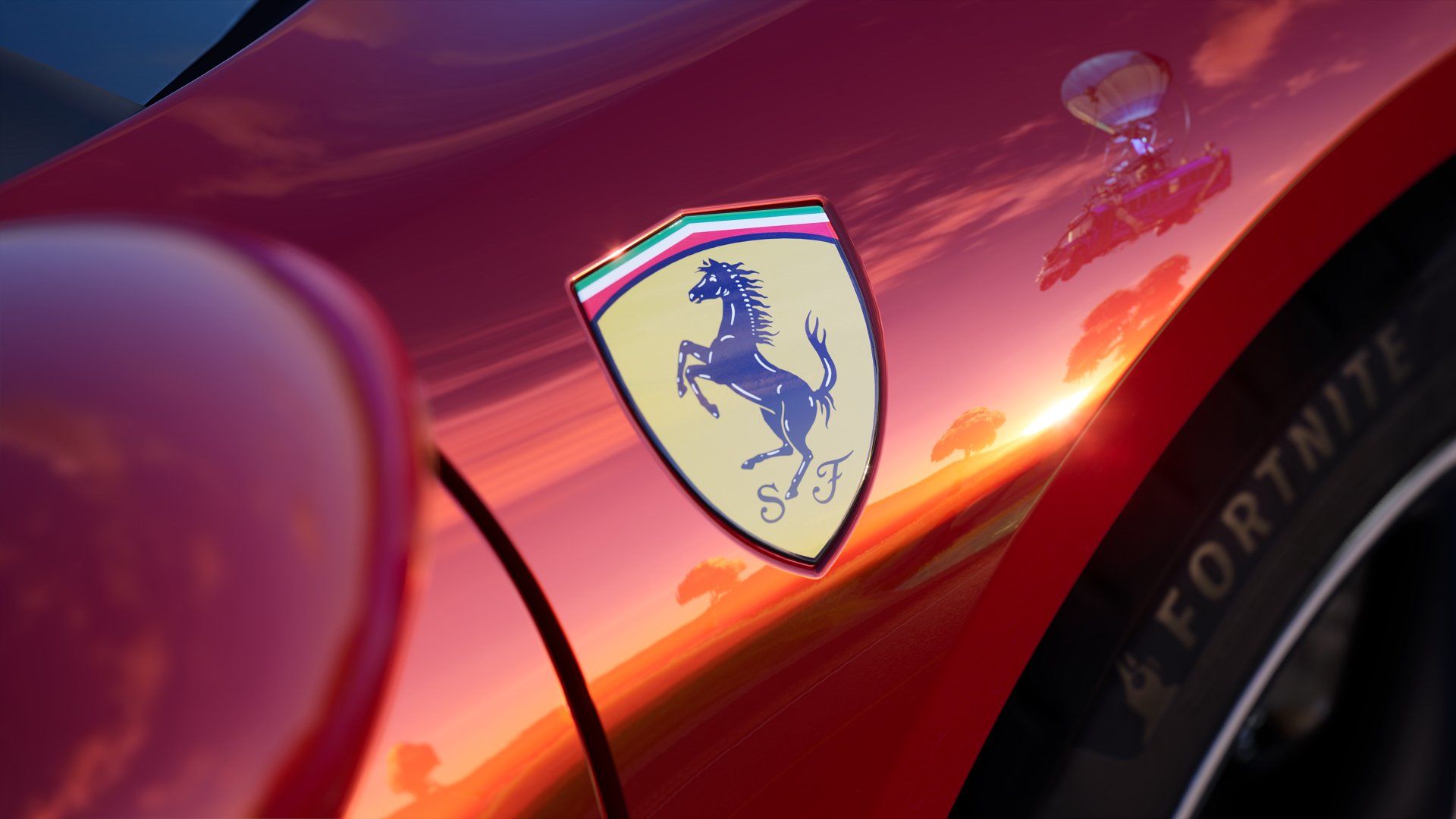 В Fortnite появится автомобиль Ferrari 296 GTB