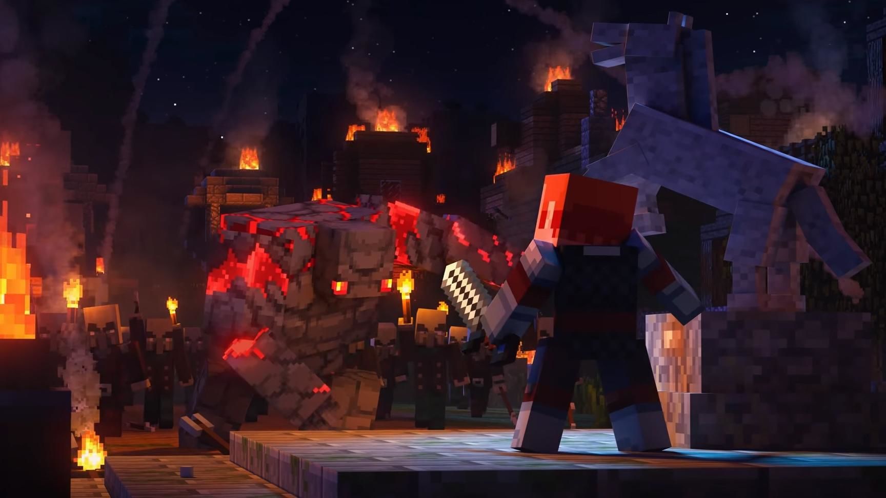 Minecraft Dungeons появится в Steam в сентябре