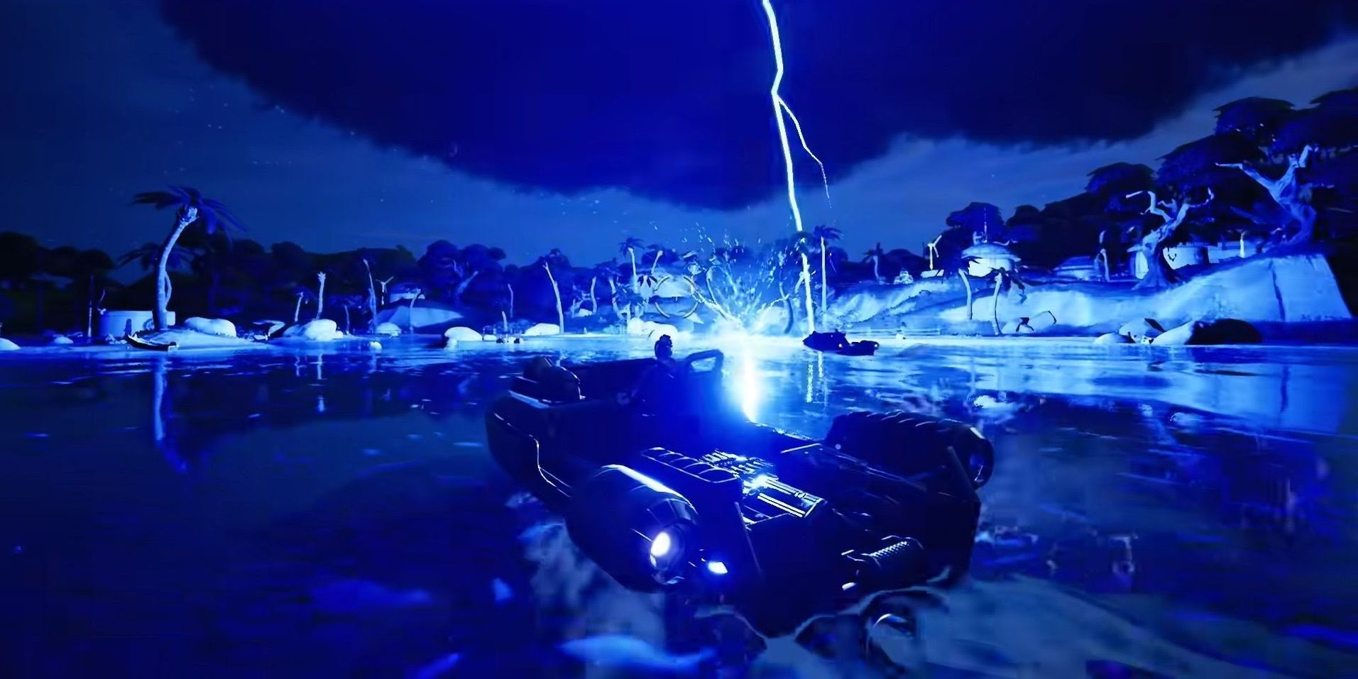 Авторы Fortnite добавили в королевскую битву молнии и торнадо