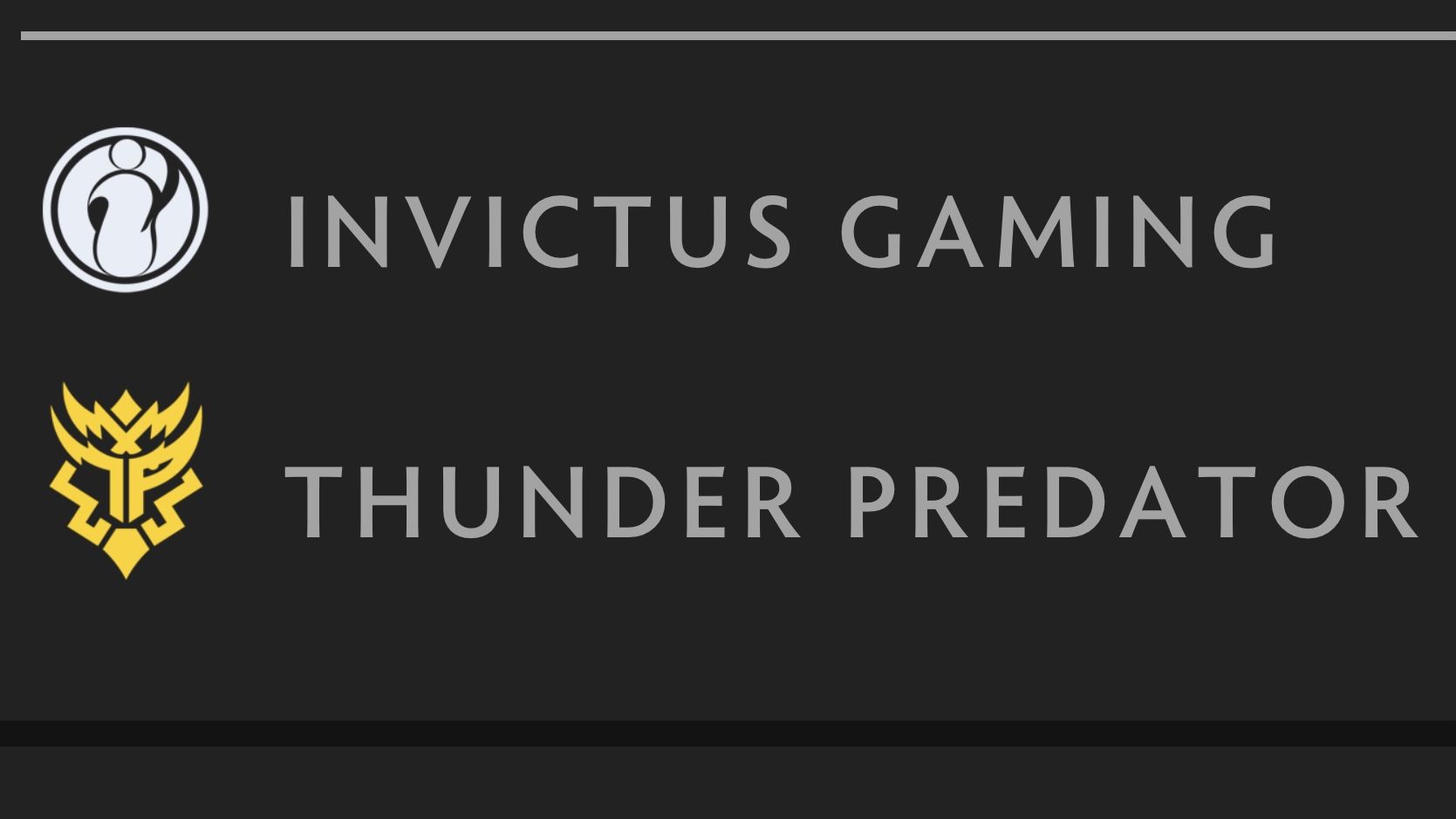 Invictus Gaming — Thunder Predator: прямая трансляция Group Stage на The International 10