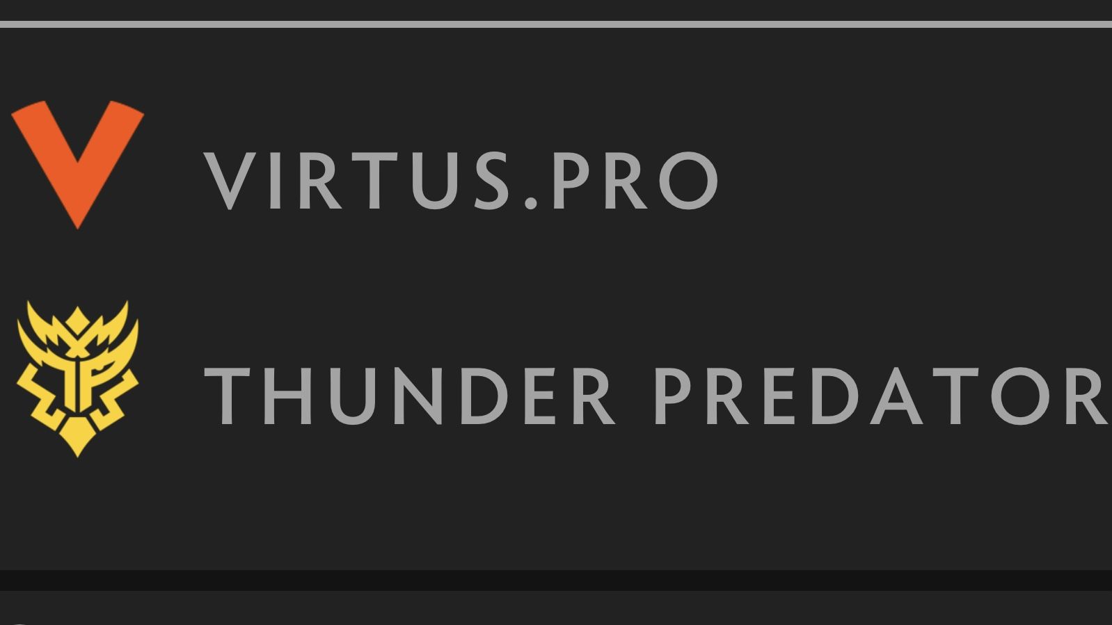 Virtus.pro — Thunder Predator: прямая трансляция Group Stage на The International 10