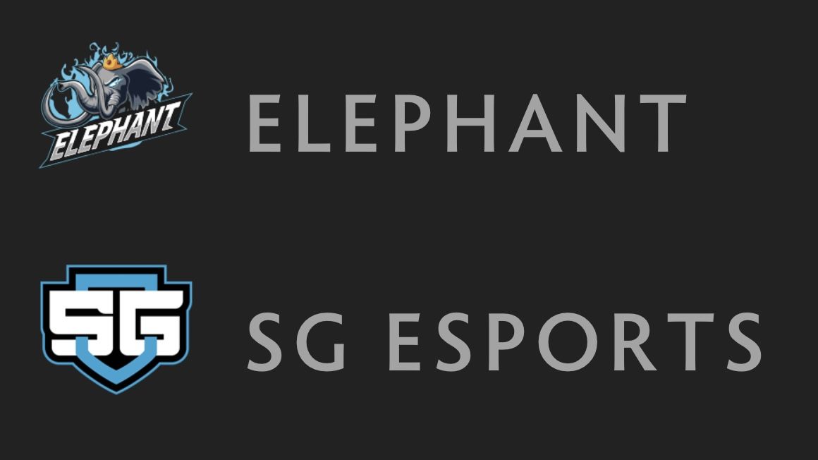 Elephant — SG esports: прямая трансляция Group Stage на The International 10
