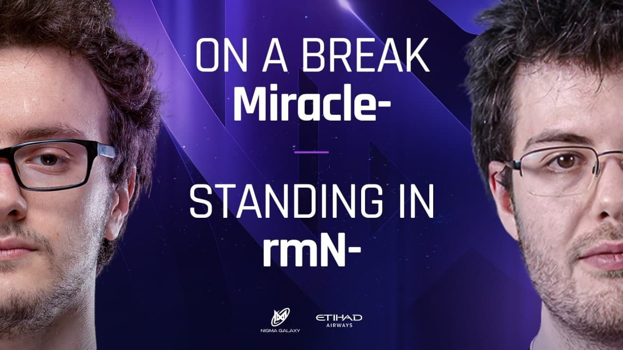 RmN- заменит Miracle- в ближайших матчах Nigma Galaxy на DPC для Европы