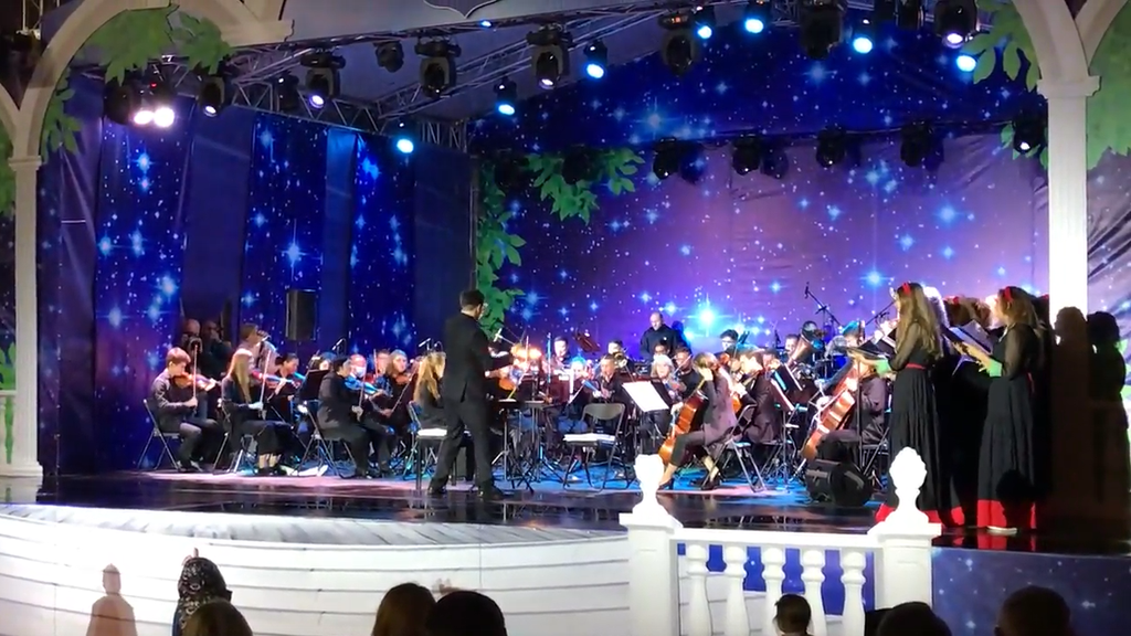 Симфонический оркестр исполнил музыкальные темы из WoT и Dota 2