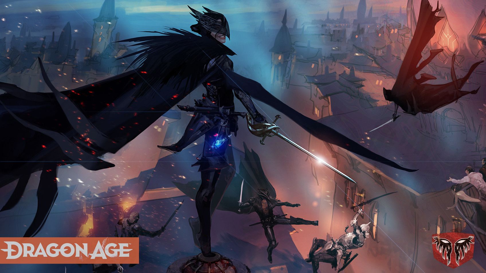 Авторы Dragon Age 4 показали новый концепт-арт игры — на нём изображён Антиванский Ворон
