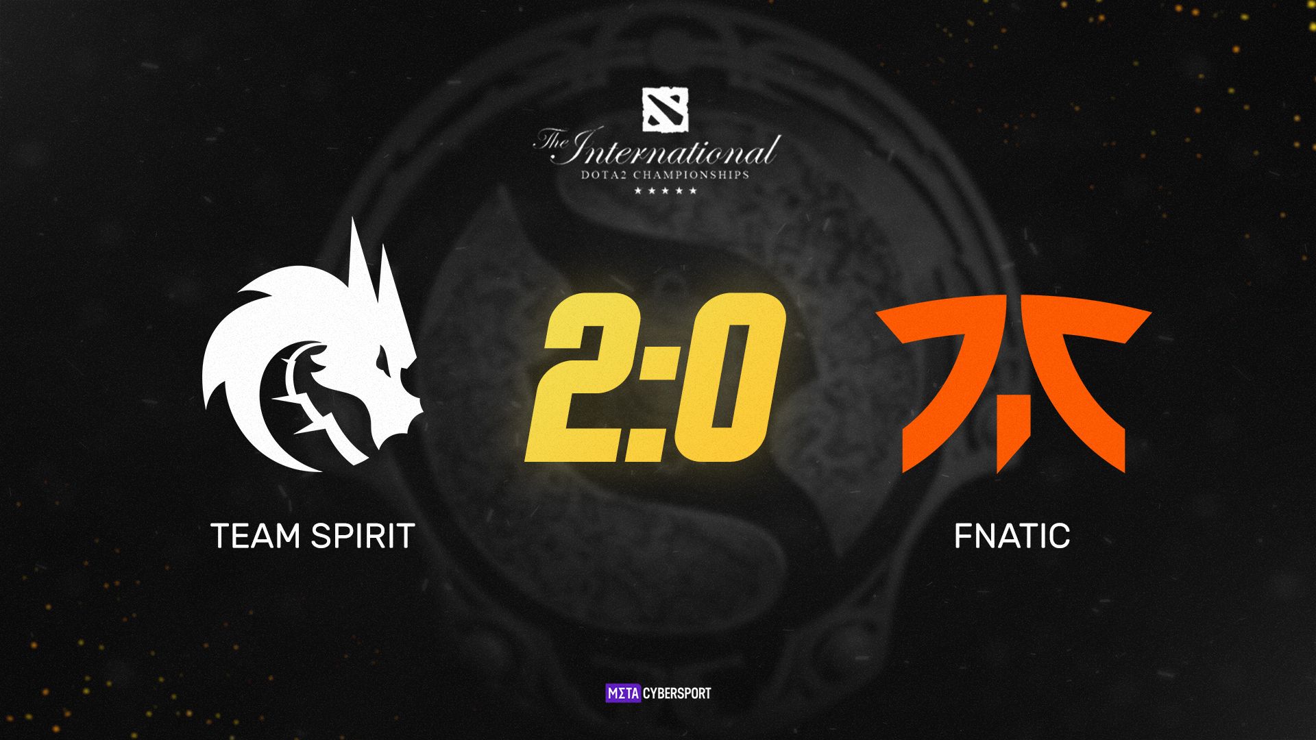 Team Spirit — Fnatic: «драконы» героически пытаются добраться до верхней сетки плей-офф