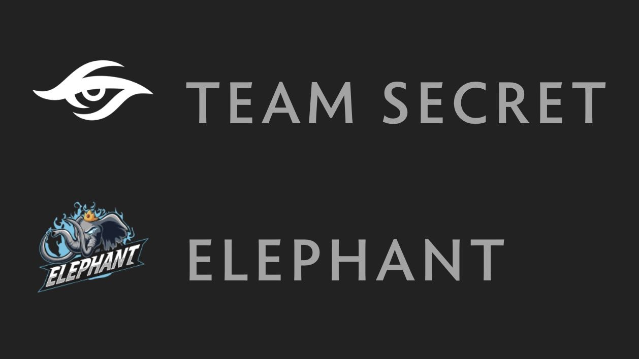 Team Secret — Elephant: прямая трансляция Group Stage на The International 10