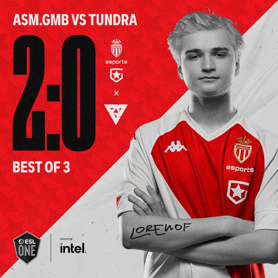 AS Monaco Gambit победила Tundra на ESL One Summer 2021