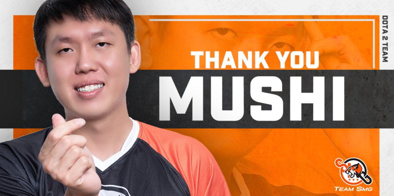 Mushi официально ушёл из команды MidOne