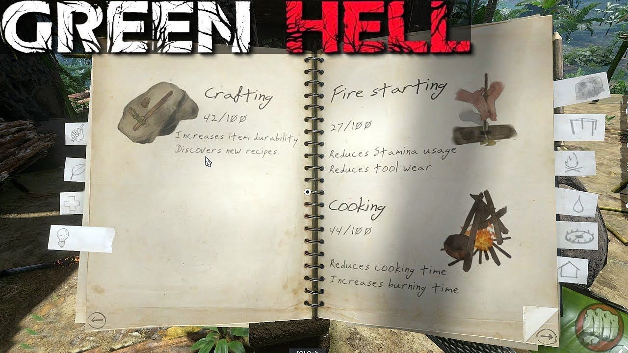 Как готовить в Green Hell