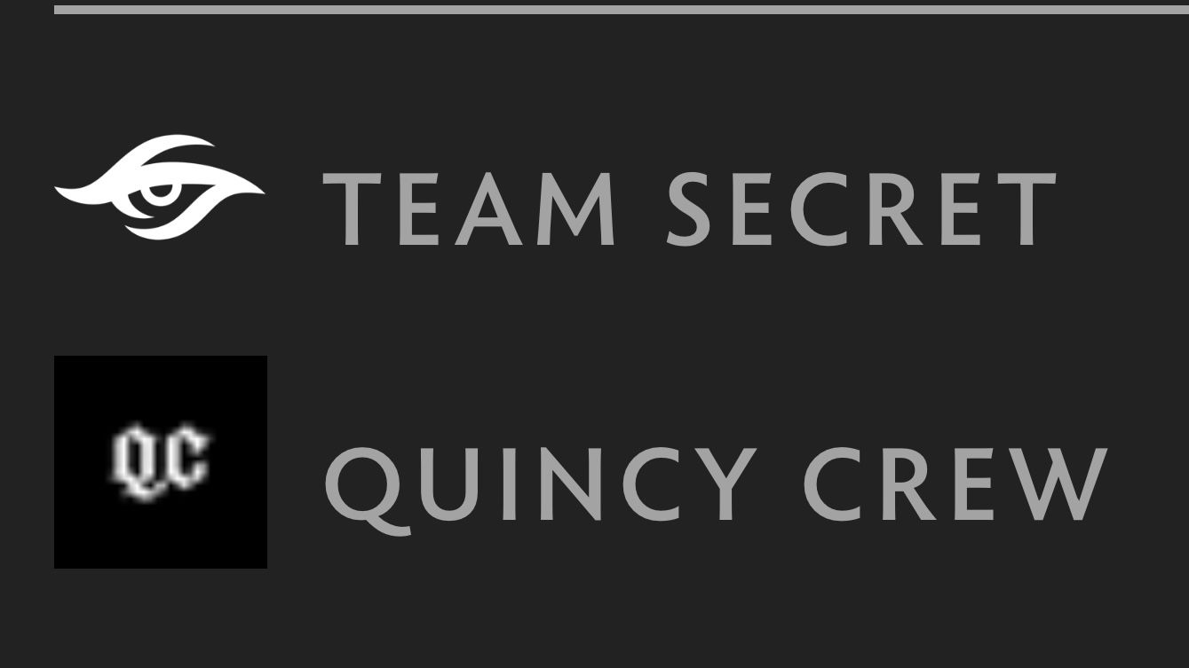 Team Secret — Quincy Crew: прямая трансляция Group Stage на The International 10