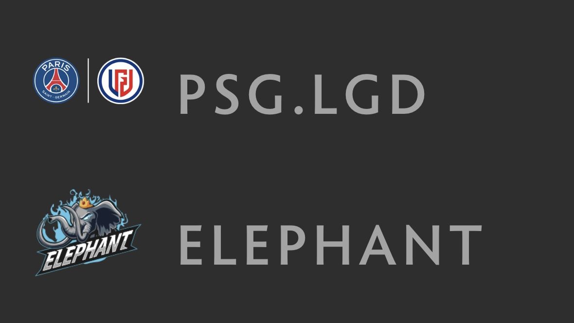 PSG.LGD — Elephant: прямая трансляция Group Stage на The International 10