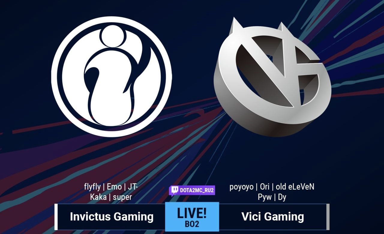Invictus Gaming — Vici Gaming: битва китайских команд за лидерство в стадии Wild Card