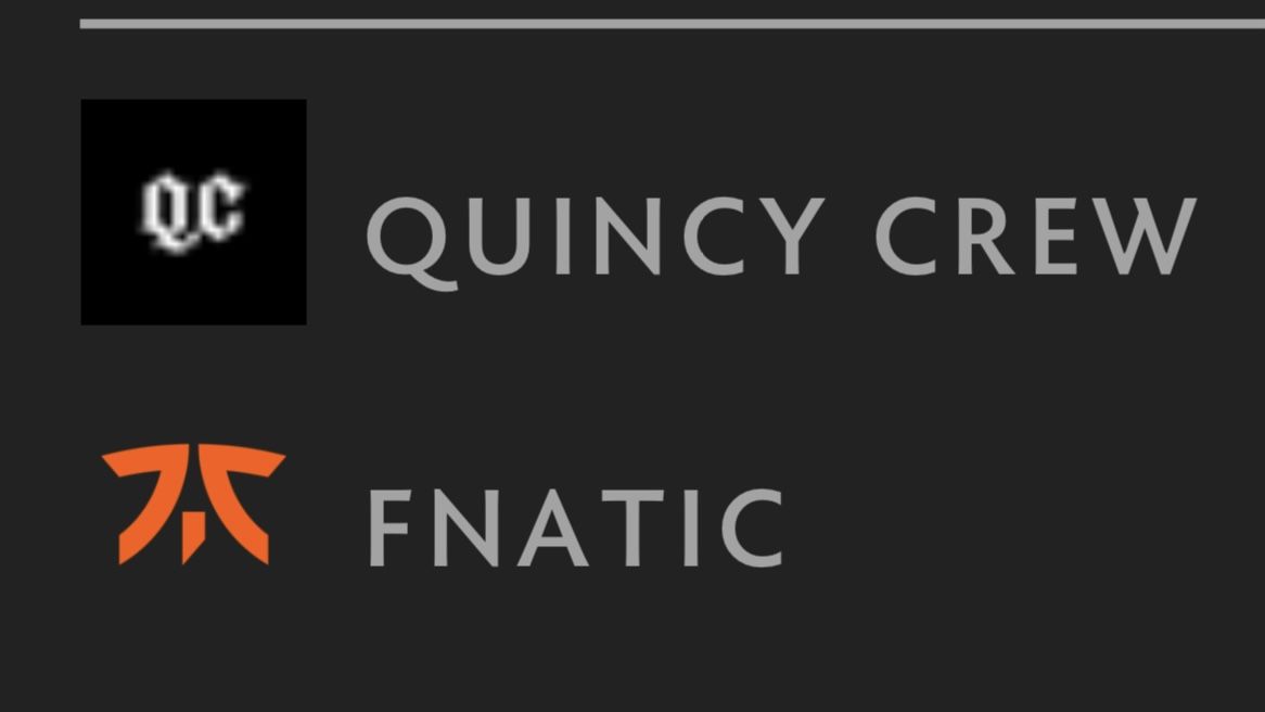 Quincy Crew — Fnatic: прямая трансляция Group Stage на The International 10