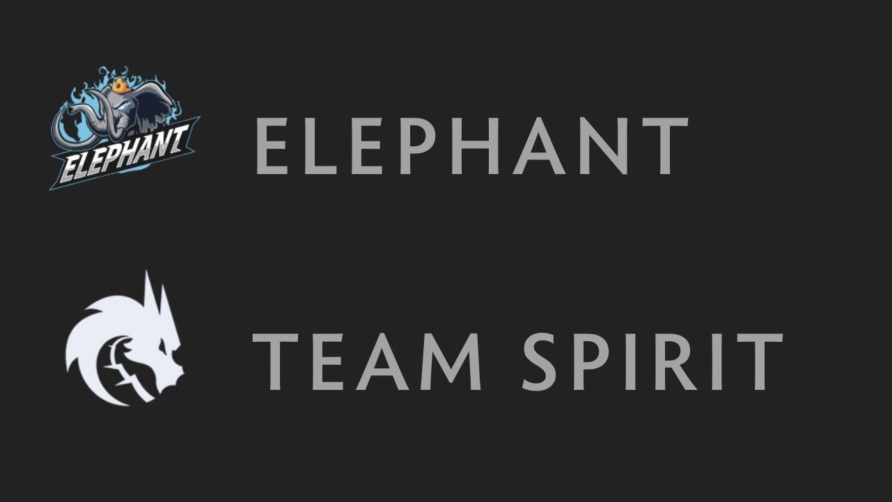 Elephant — Team Spirit: прямая трансляция Group Stage на The International 10