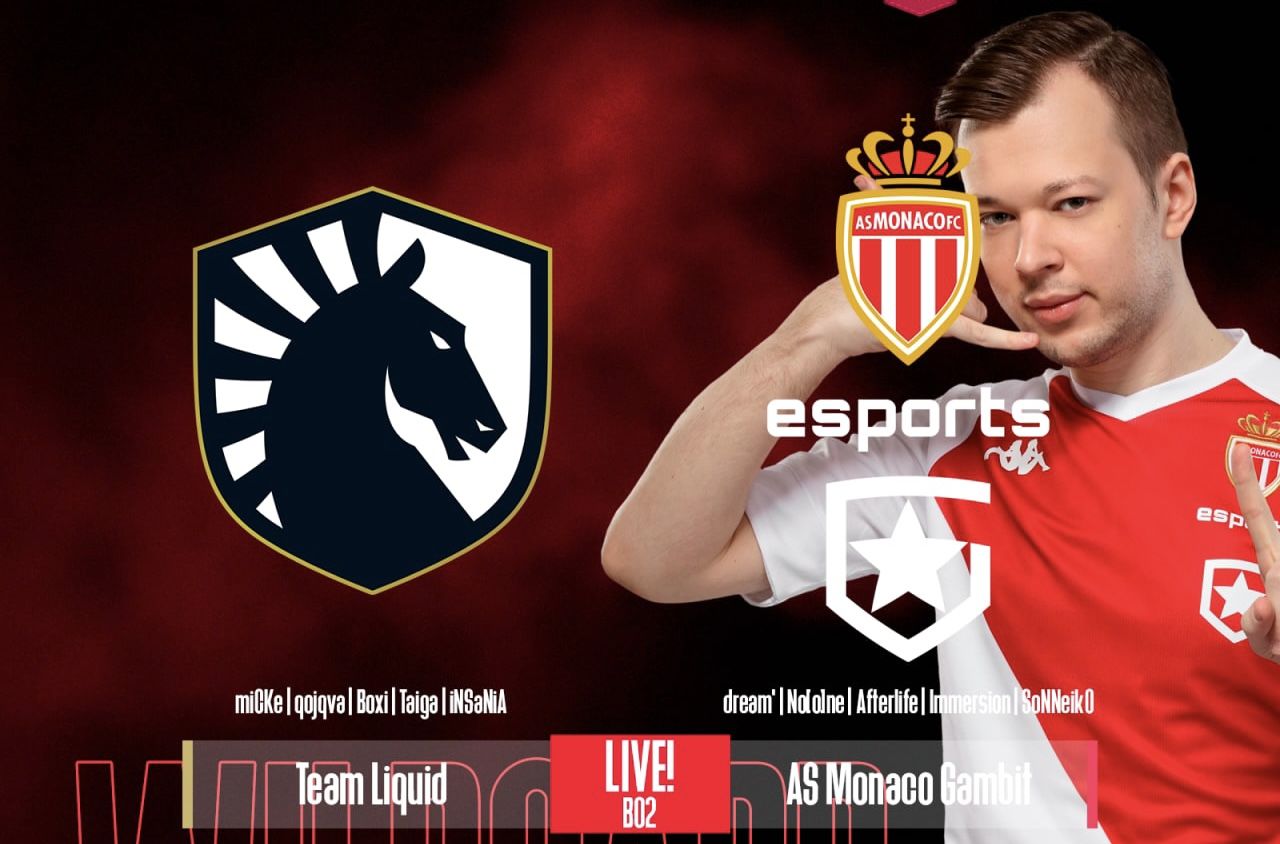 Team Liquid — AS Monaco Gambit: обзор последнего матча СНГ команды в стадии Wild card